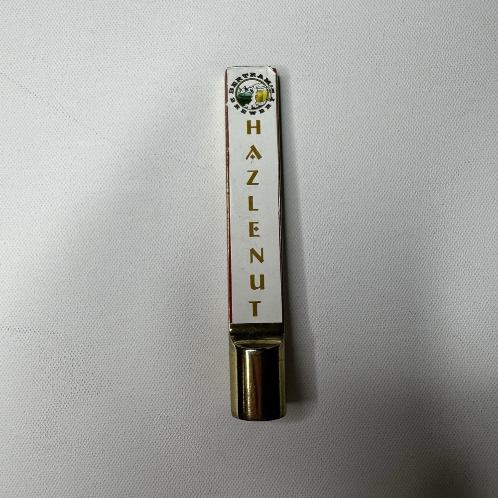 Bertram's Brewery Hazlenut Beer Tap Handle Draft Beer Keg Tap Knob Vintage